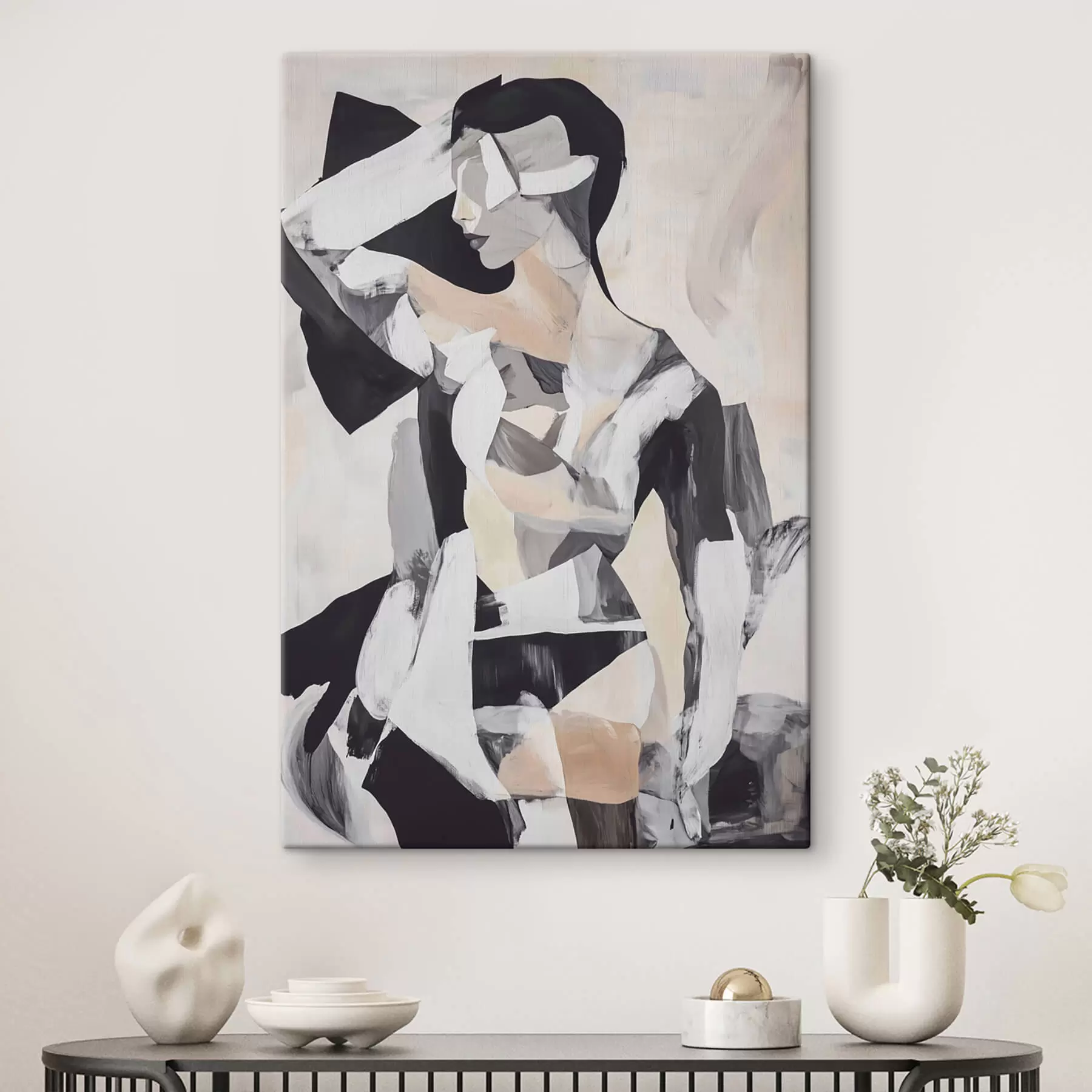 Obraz Abstrakcyjna sylwetka s47659