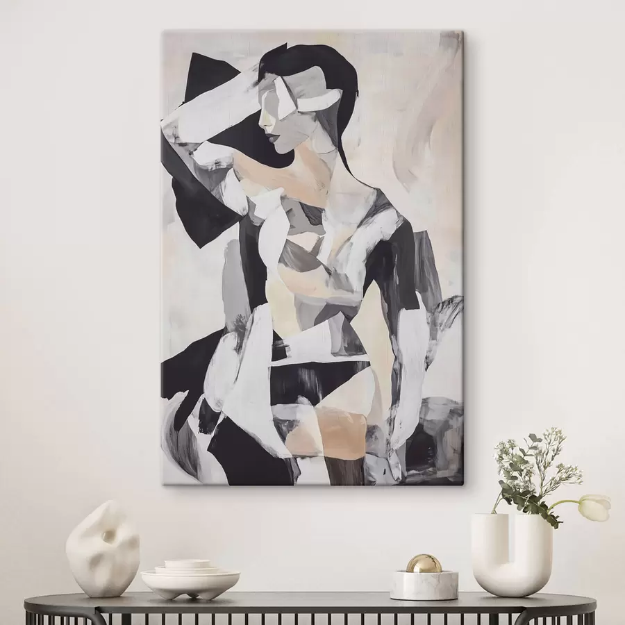 Obraz Abstrakcyjna sylwetka s47659