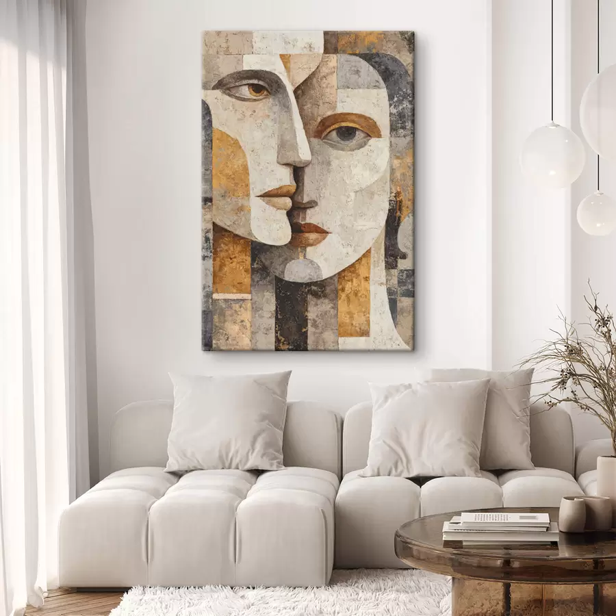 Obraz Abstrakcyjne portrety s47663