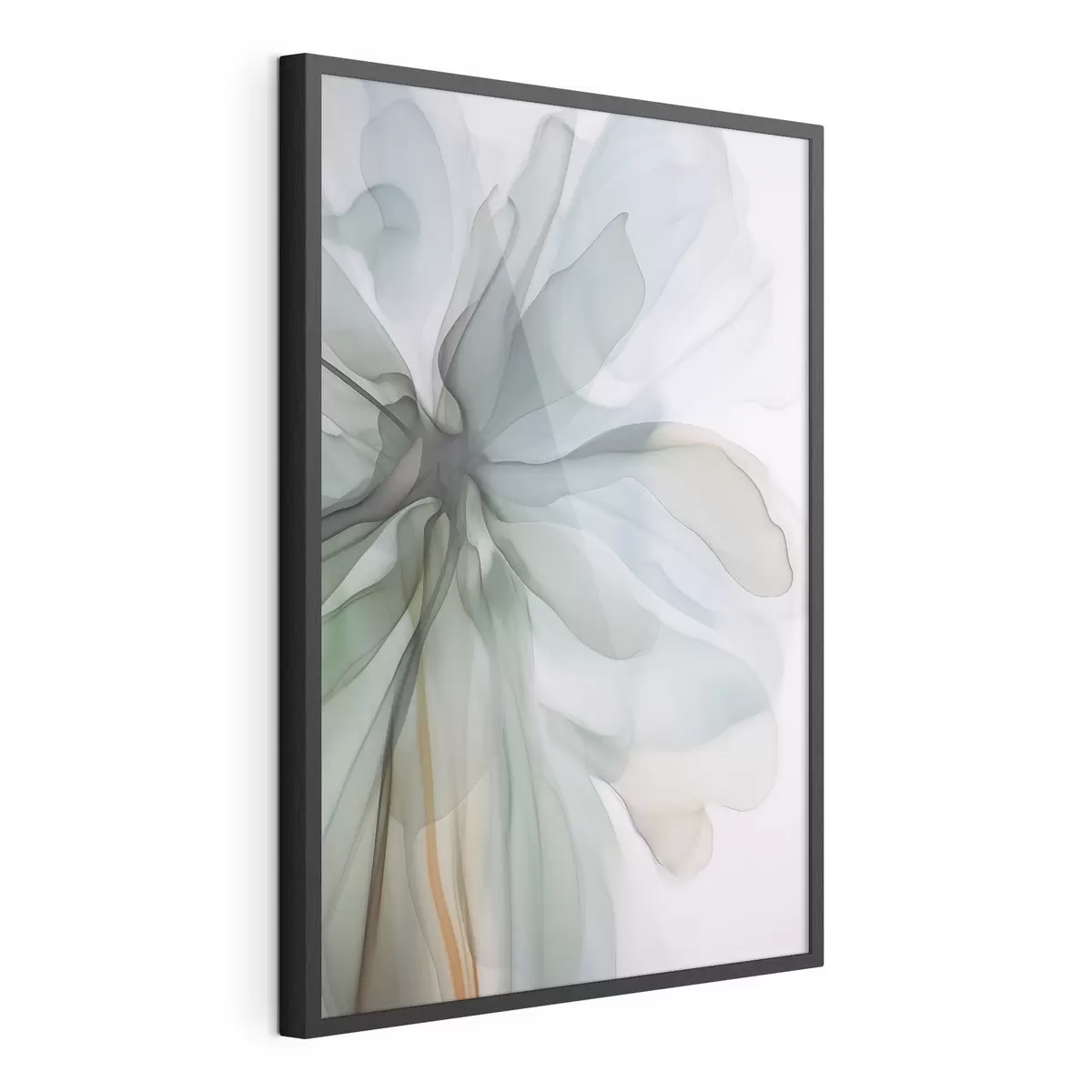 Plakat Abstrakcyjny delikatny kwiat f47327