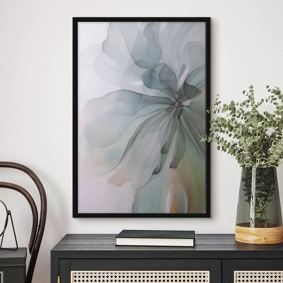 Fototapeta Abstrakcyjny delikatny kwiat f47328