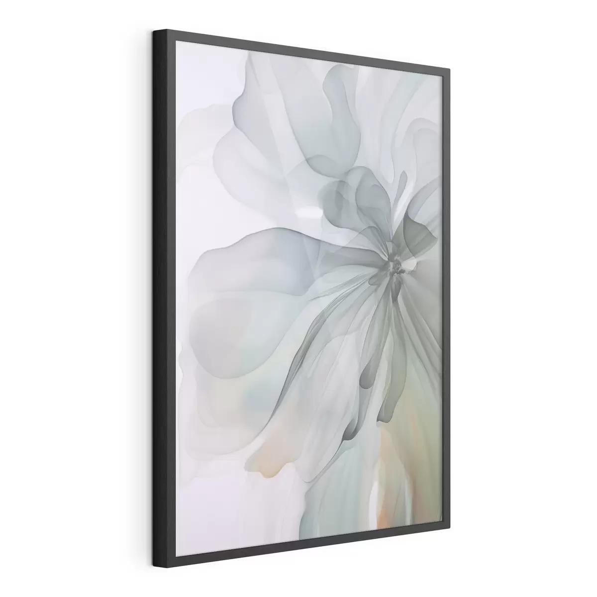 Plakat Abstrakcyjny delikatny kwiat f47328