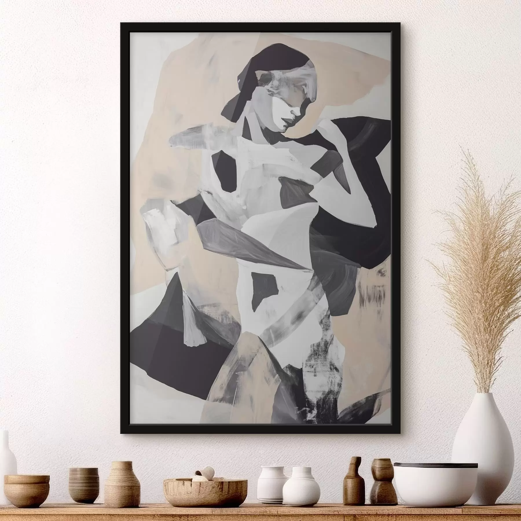 Fototapeta Abstrakcyjna sylwetka f47658