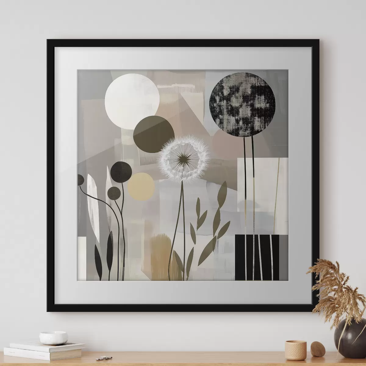 Plakat Geometria łąki f47775