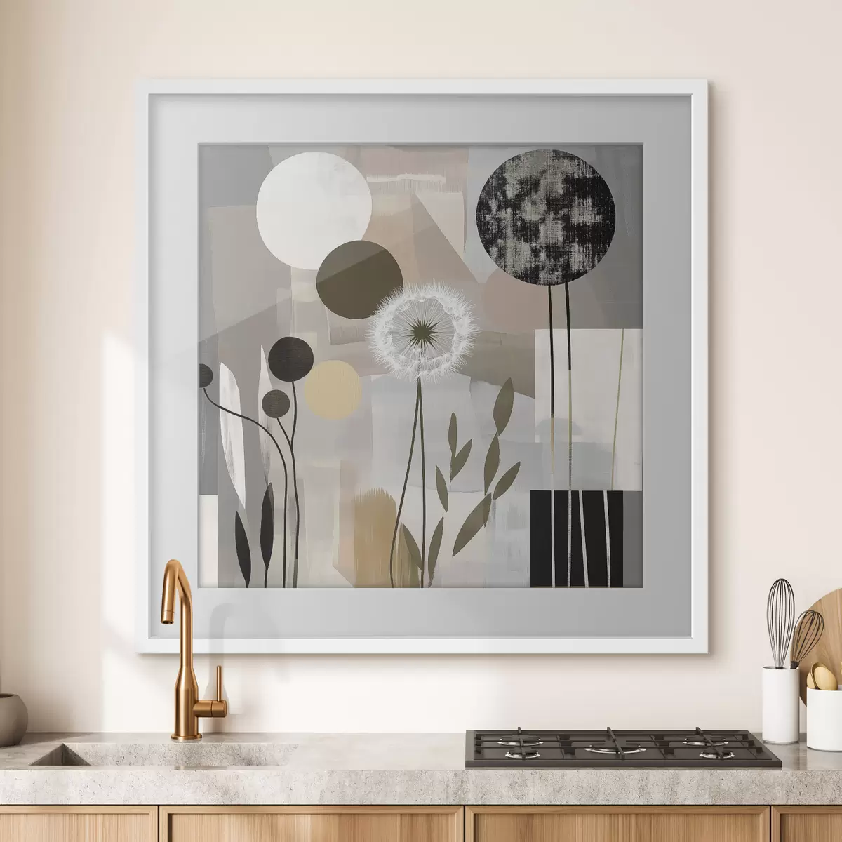 Plakat Geometria łąki f47775