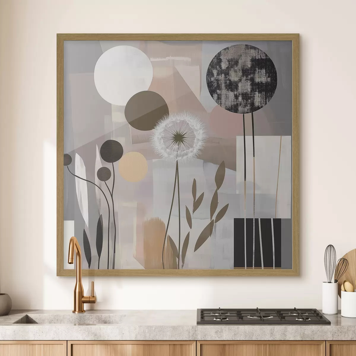 Plakat Geometria łąki f47775