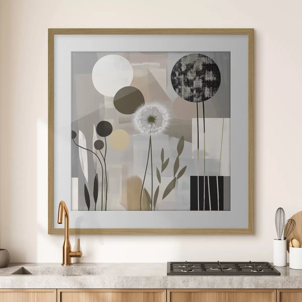 Plakat Geometria łąki f47775