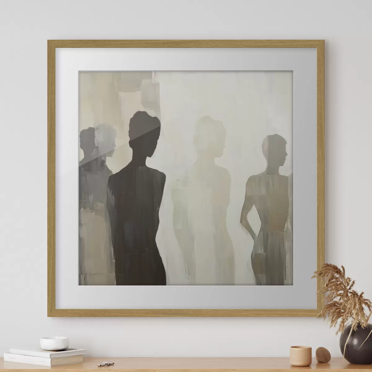 Plakat Sylwetka i wieczność f47779