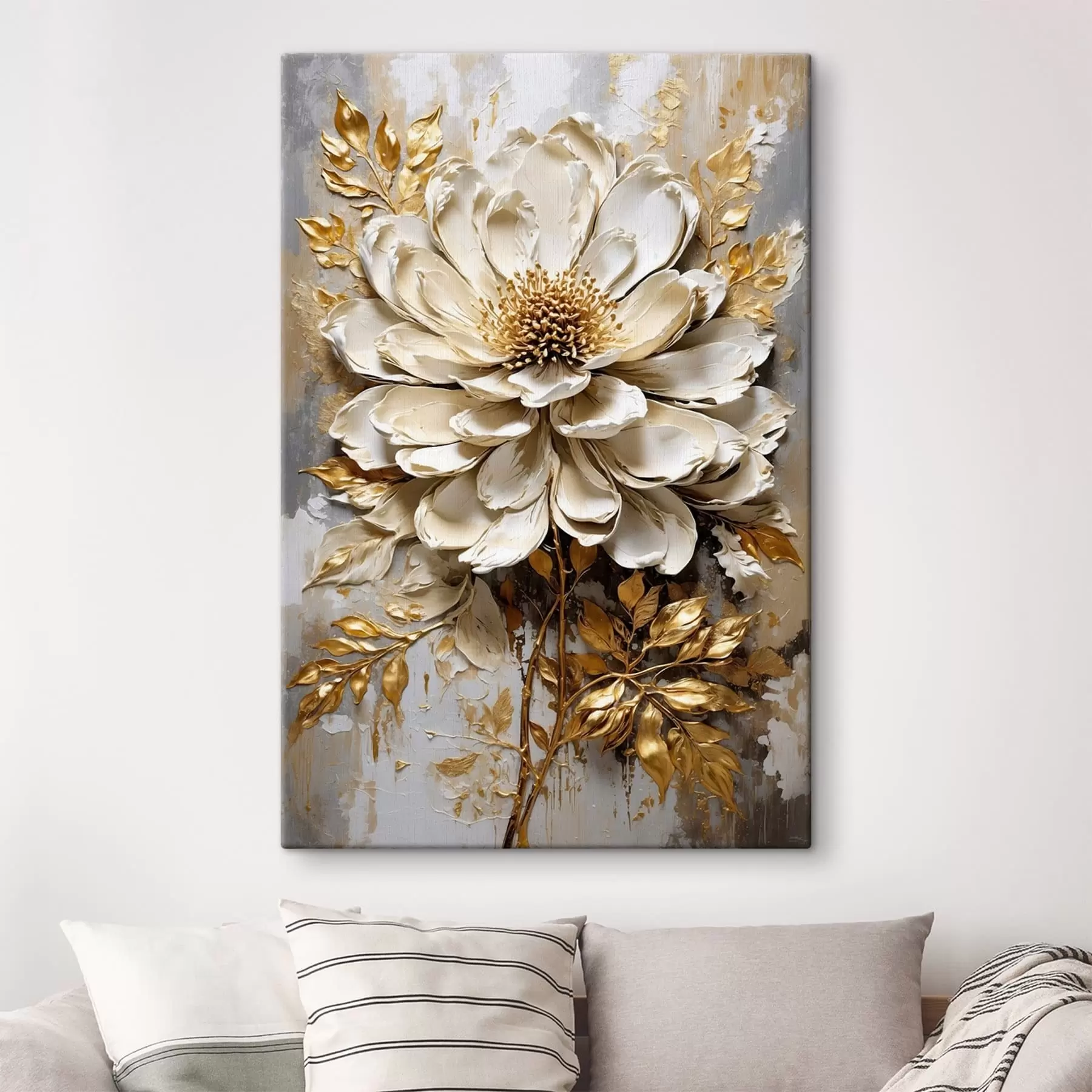 Obraz Teksturowany lekki kwiat s47271