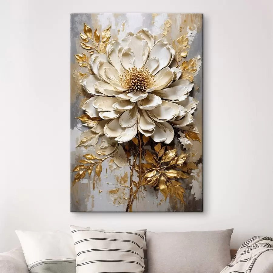 Obraz Teksturowany lekki kwiat s47271