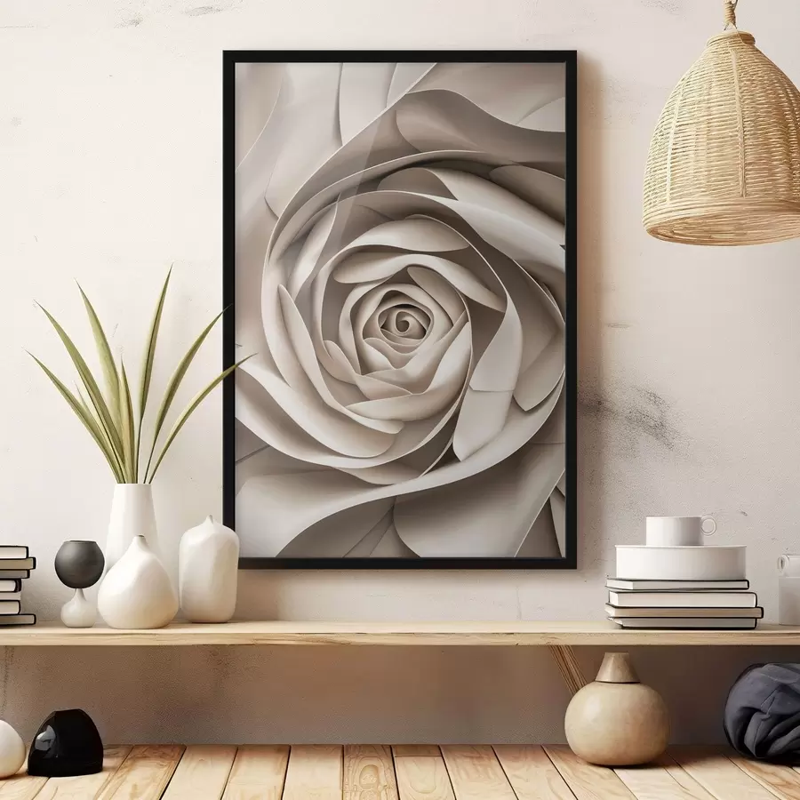 Fototapeta Duża abstrakcyjna róża f47825