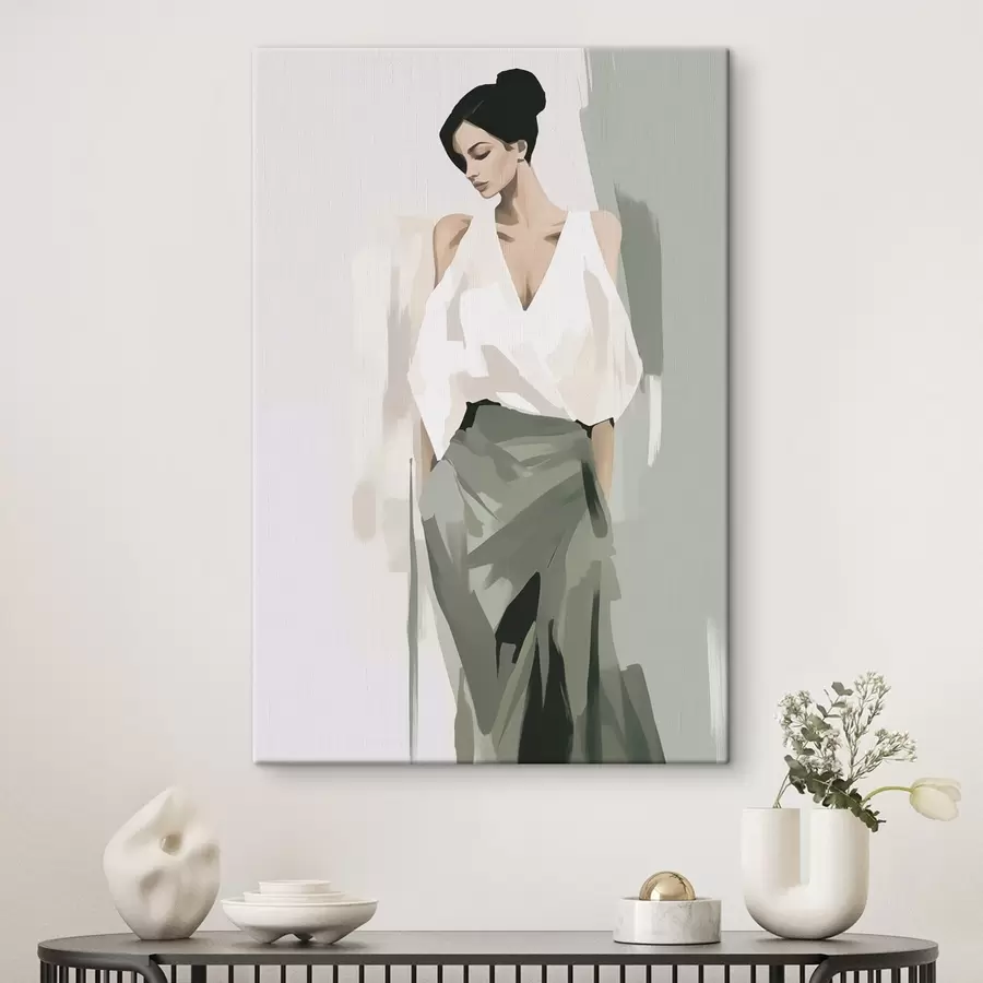 Obraz Młoda kobieta s47798