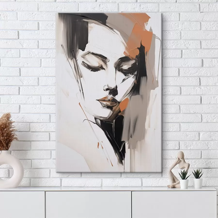 Obraz Abstrakcyjny portret s47800