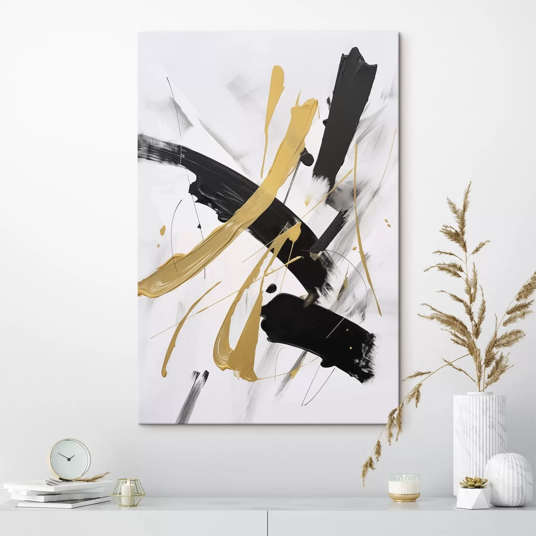 Obraz Chaotyczna abstrakcja s47808