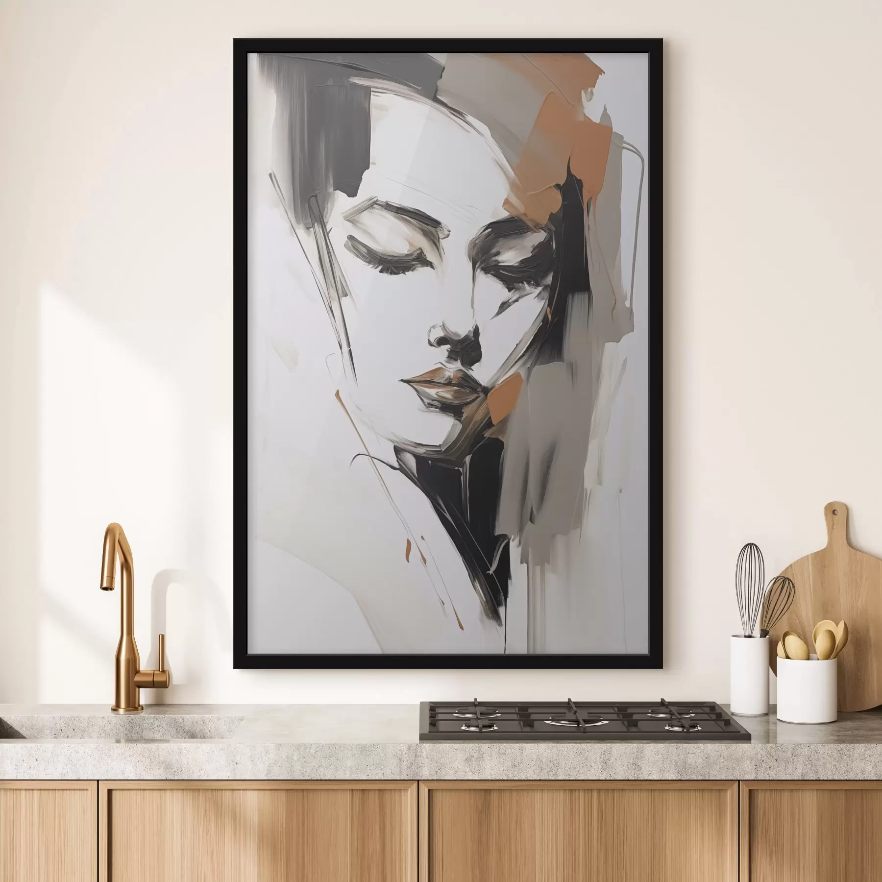 Fototapeta Abstrakcyjny portret f47800