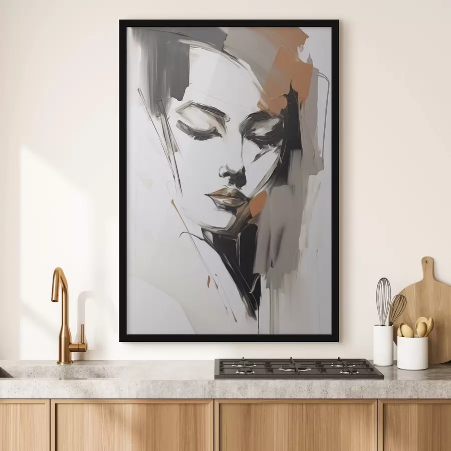 Fototapeta Abstrakcyjny portret f47800