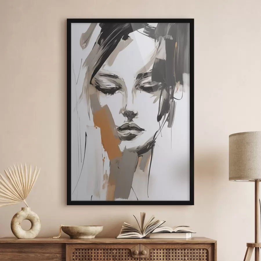 Fototapeta Abstrakcyjny portret dziewczyny f47801