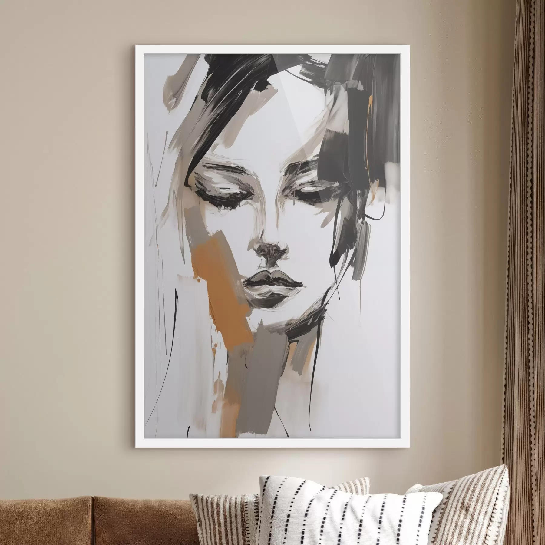 Fototapeta Abstrakcyjny portret dziewczyny f47801