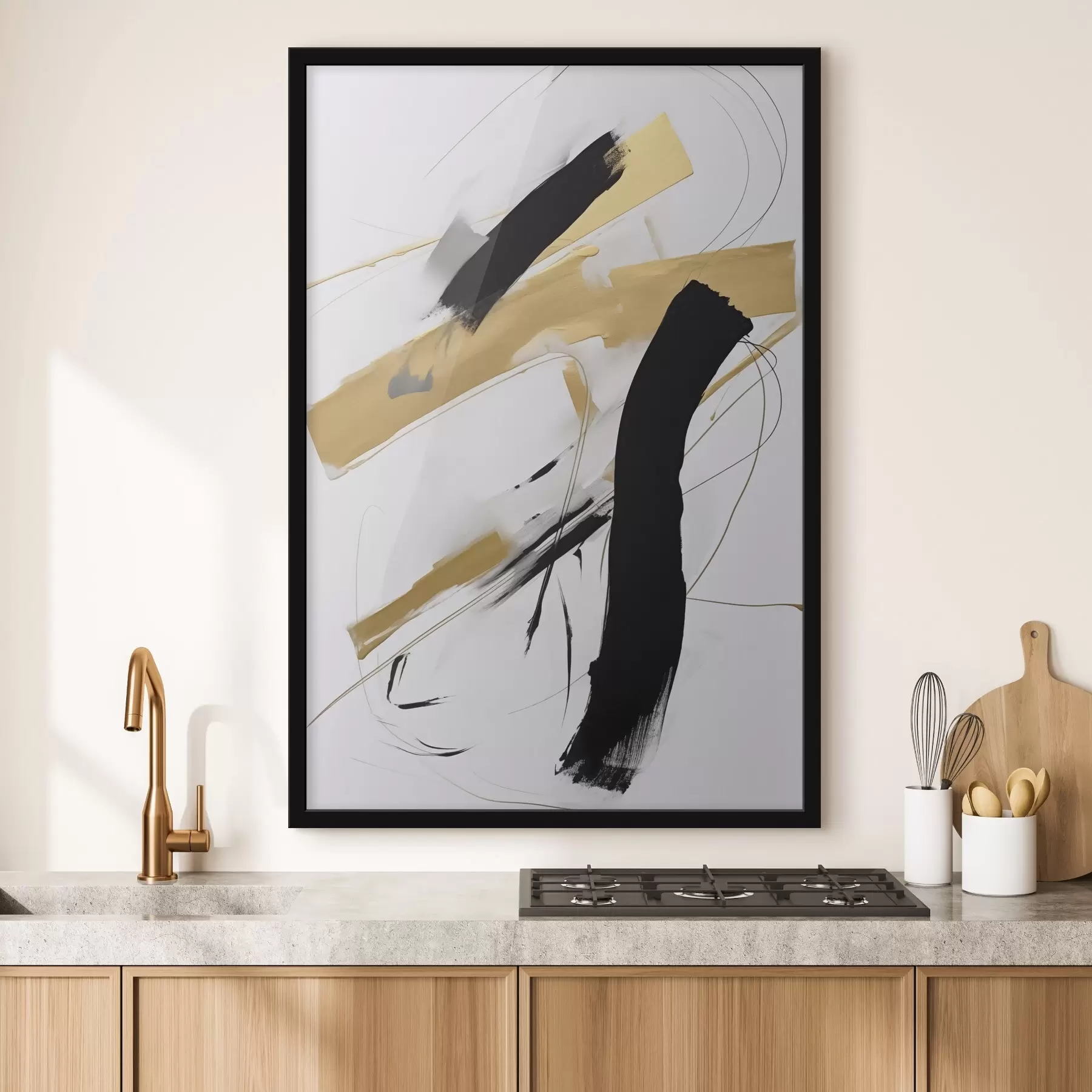 Fototapeta Chaotyczna kompozycja abstrakcyjna f47809