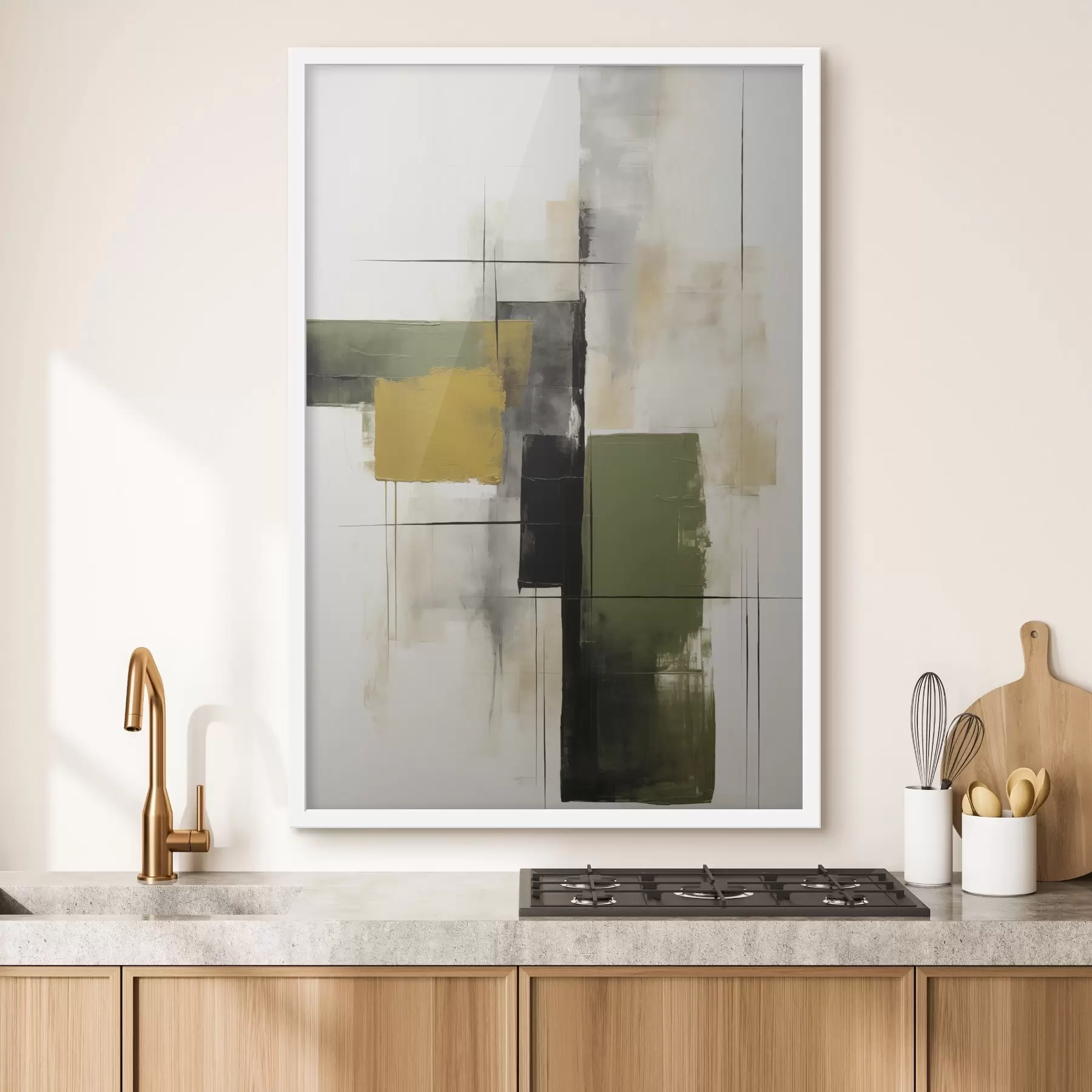 Fototapeta Abstrakcyjna kompozycja geometryczna f47813