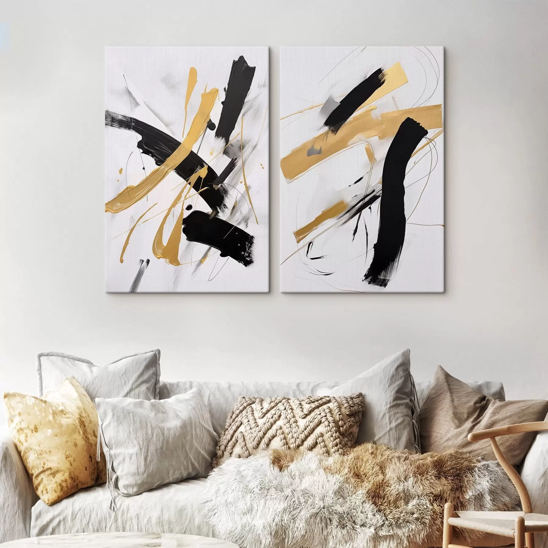 Obraz Chaotyczna abstrakcja m30008