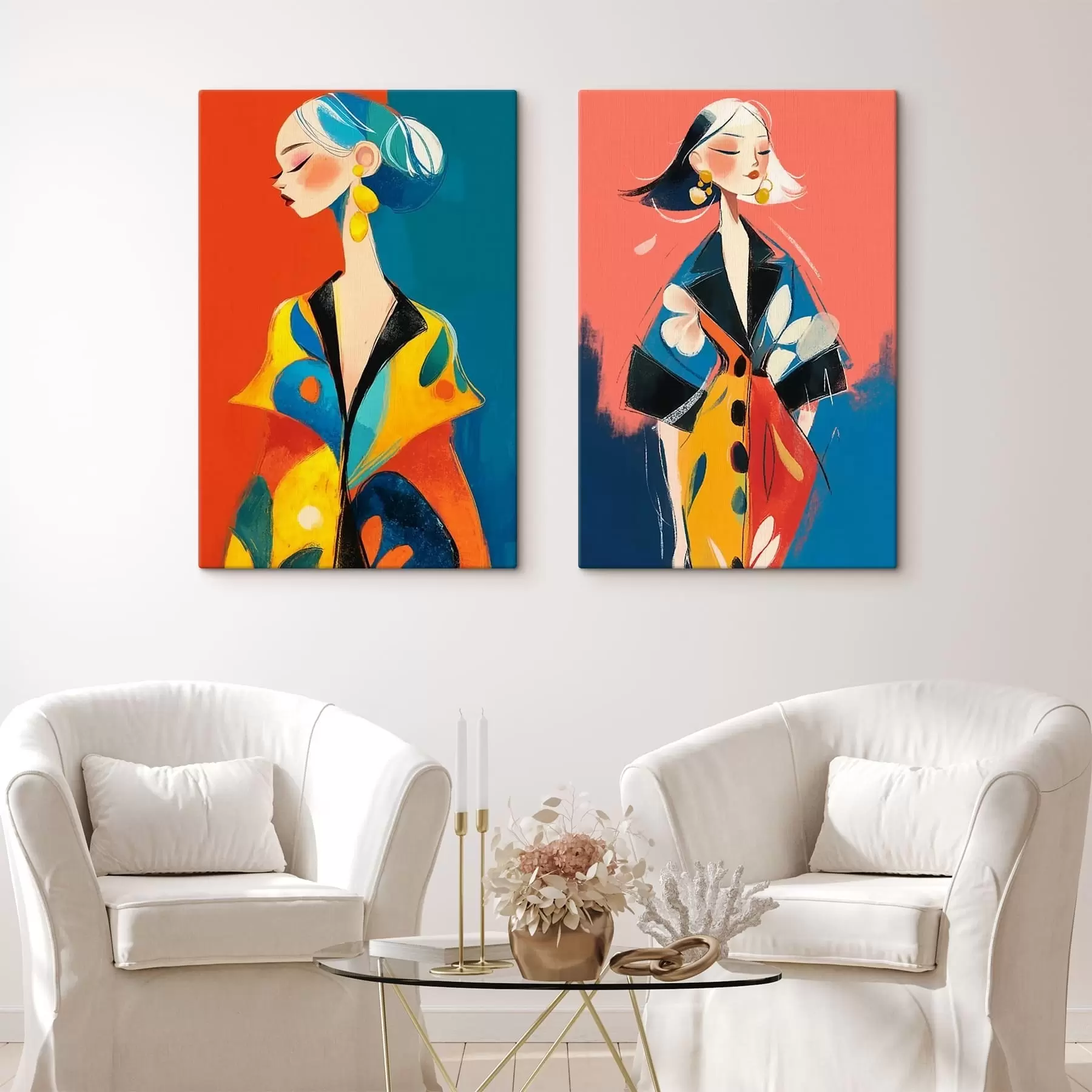 Obraz Portret kobiety w modzie m30014