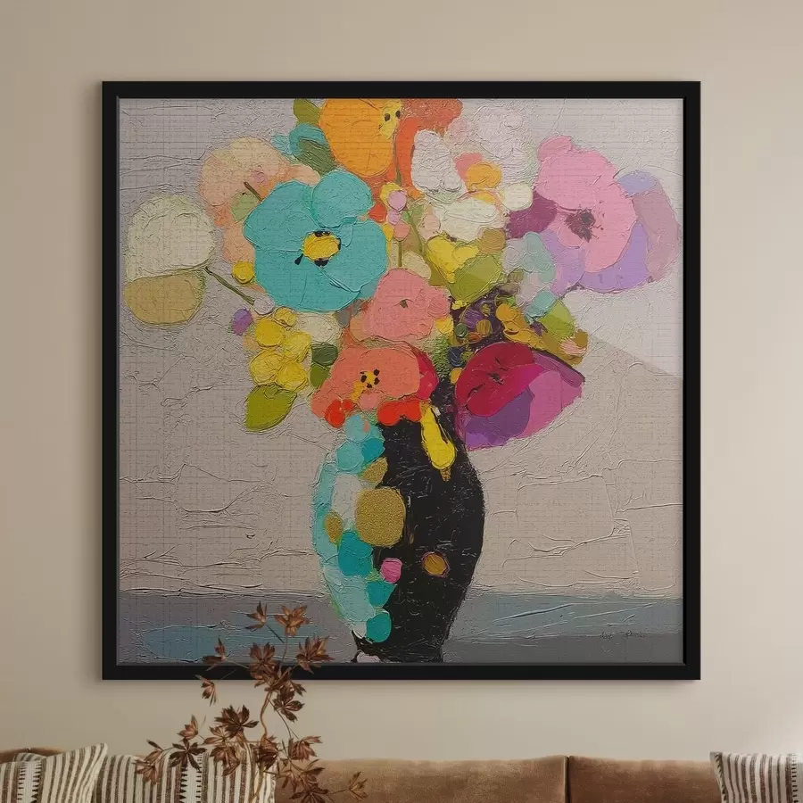 Fototapeta Kompozycja kwiatowa w wazonie f47826