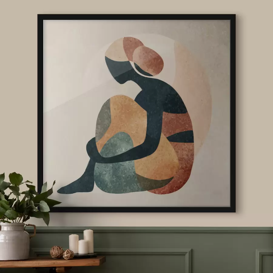 Fototapeta Abstrakcyjna postać ludzka f47839