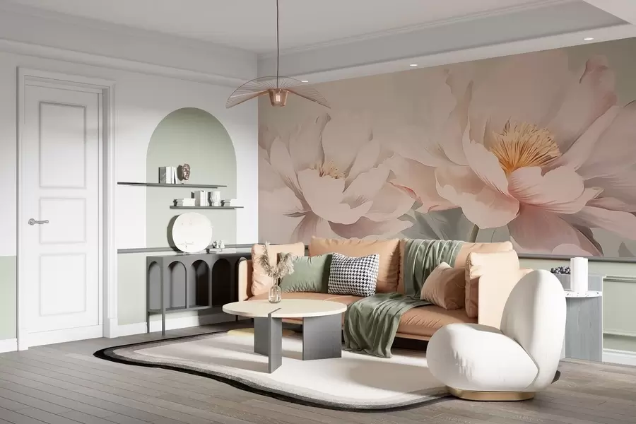 Fototapeta Piwonie w05077