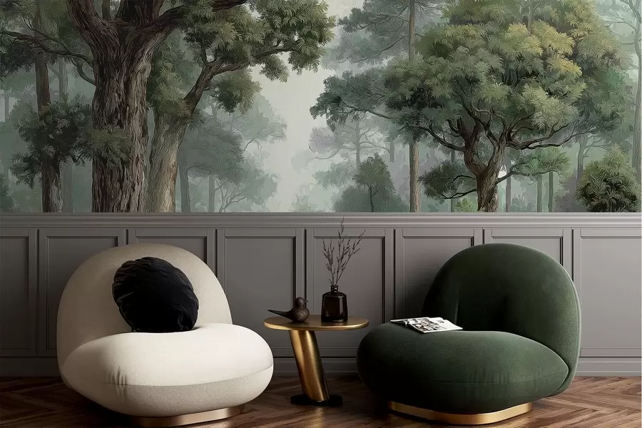 Fototapeta Las liściasty w05196