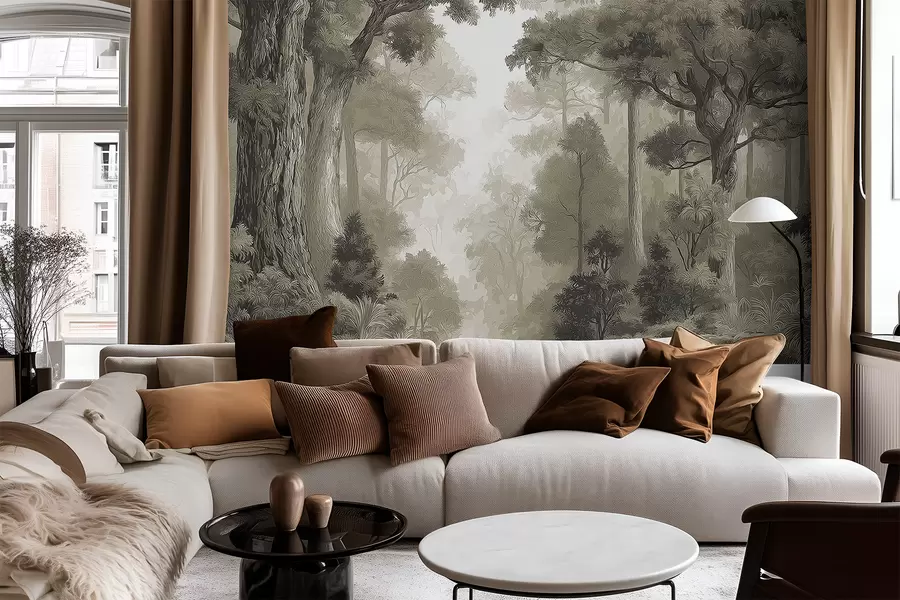 Fototapeta Las liściasty w05196v1