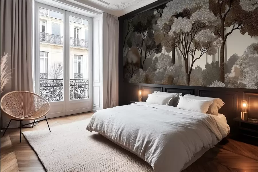 Fototapeta Las liściasty w05198