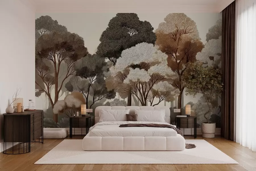 Fototapeta Las liściasty w05198v1