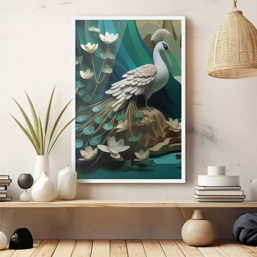 Fototapeta Elegancki paw f47900