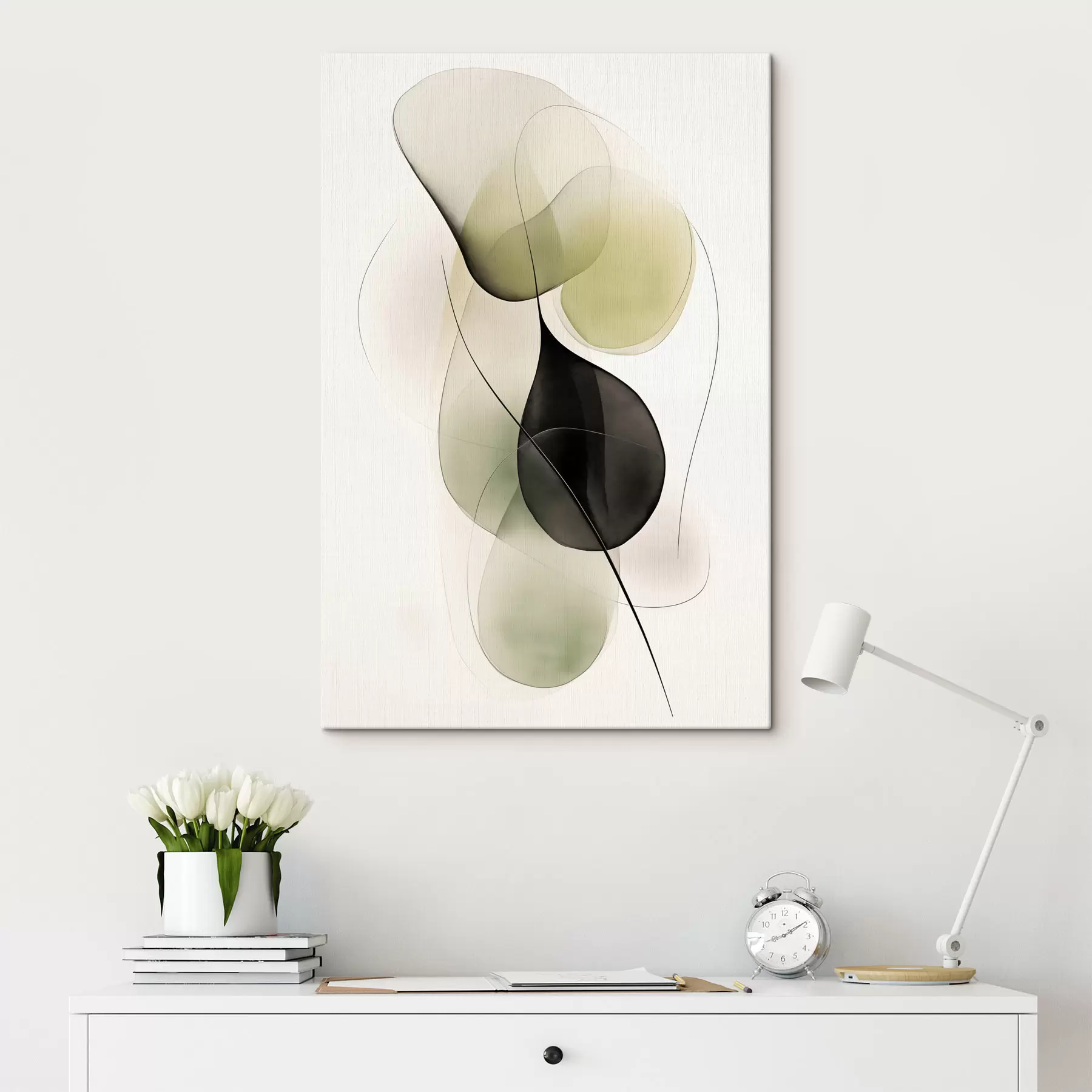 Obraz Abstrakcyjne linie i kształty s47925