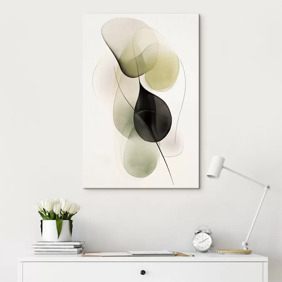 Obraz Abstrakcyjne linie i kształty s47925