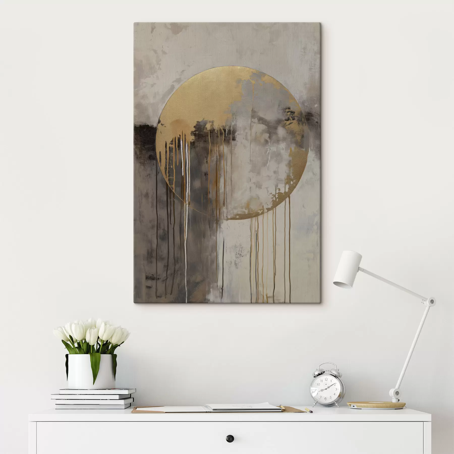 Obraz Abstrakcyjny okrąg s47930