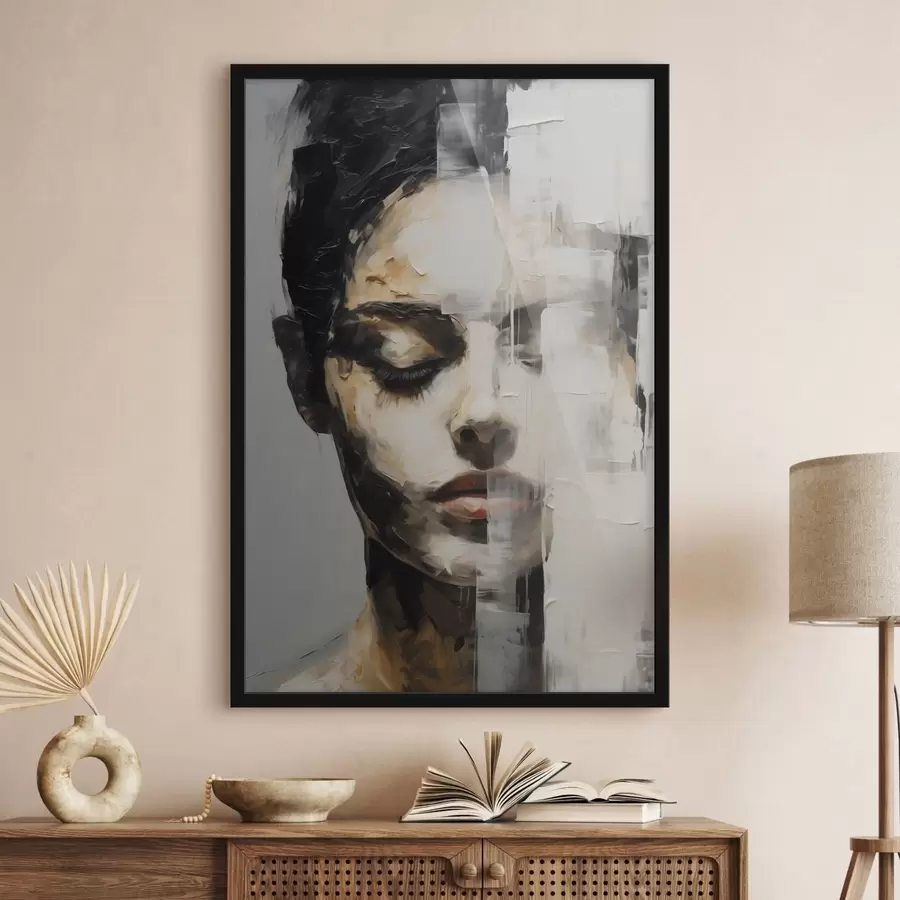 Fototapeta Abstrakcyjny portret kobiety f47928