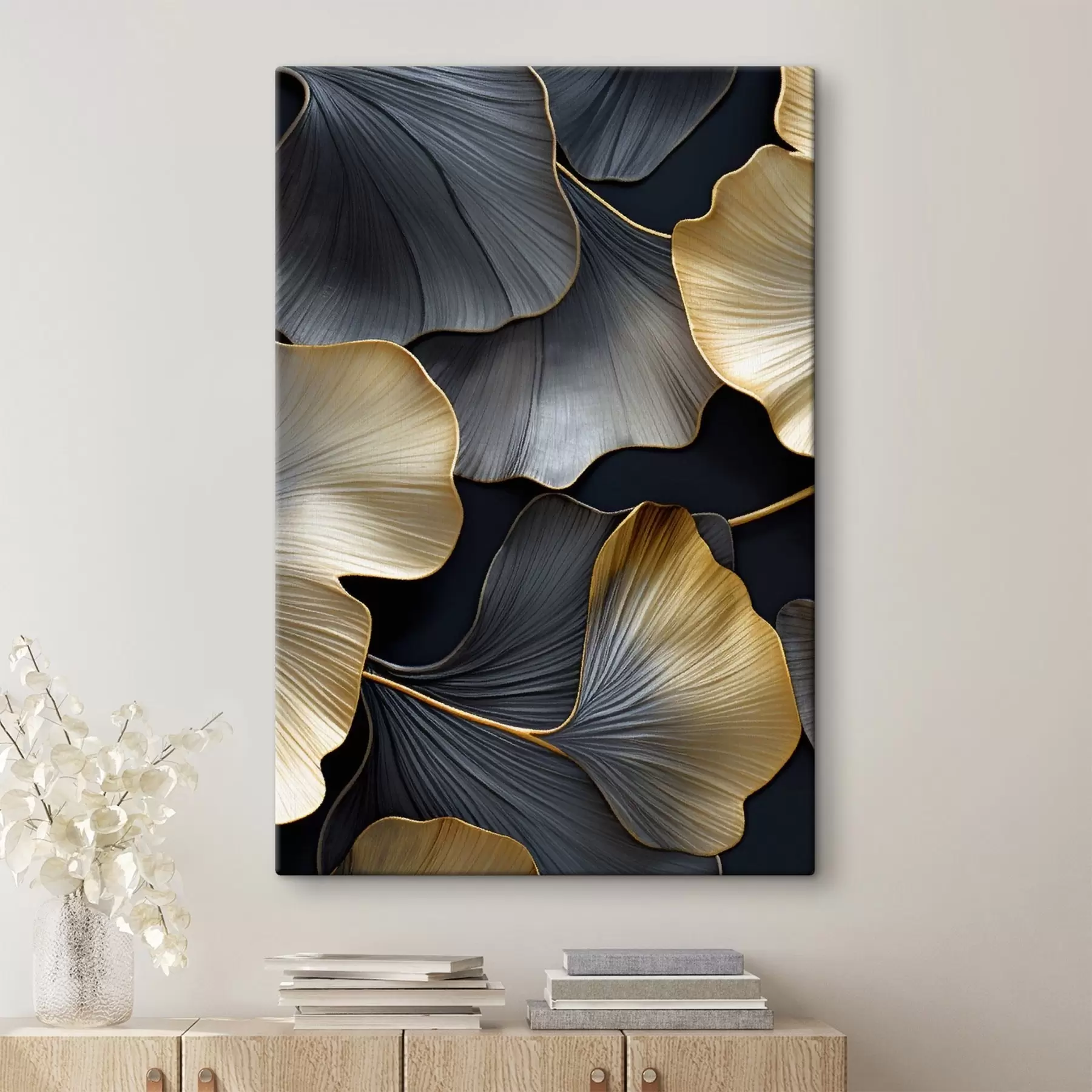 Obraz Liście miłorzębu s48006