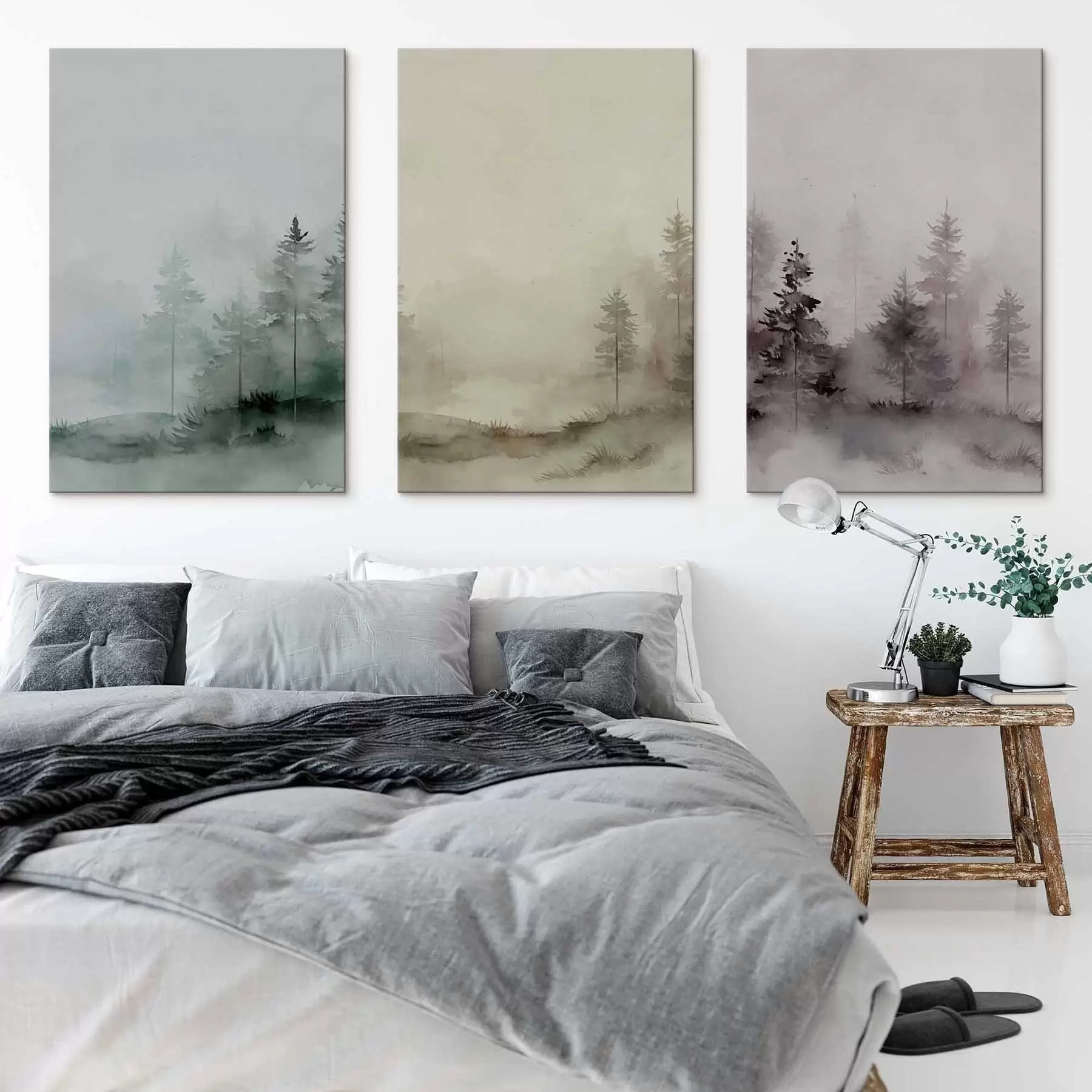 Obraz Różnorodność lasów iglastych m30044