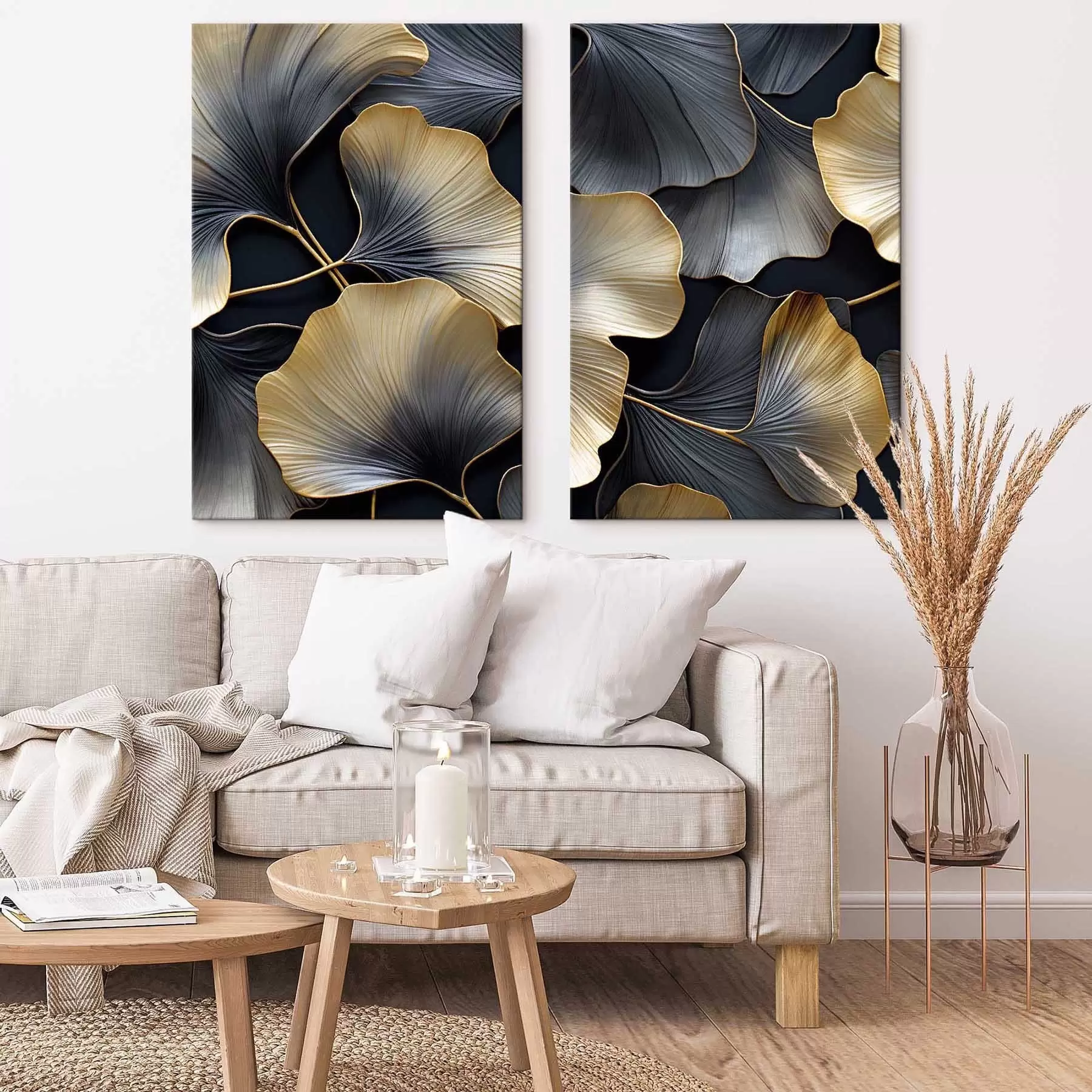 Obraz Liście miłorzębu m30046