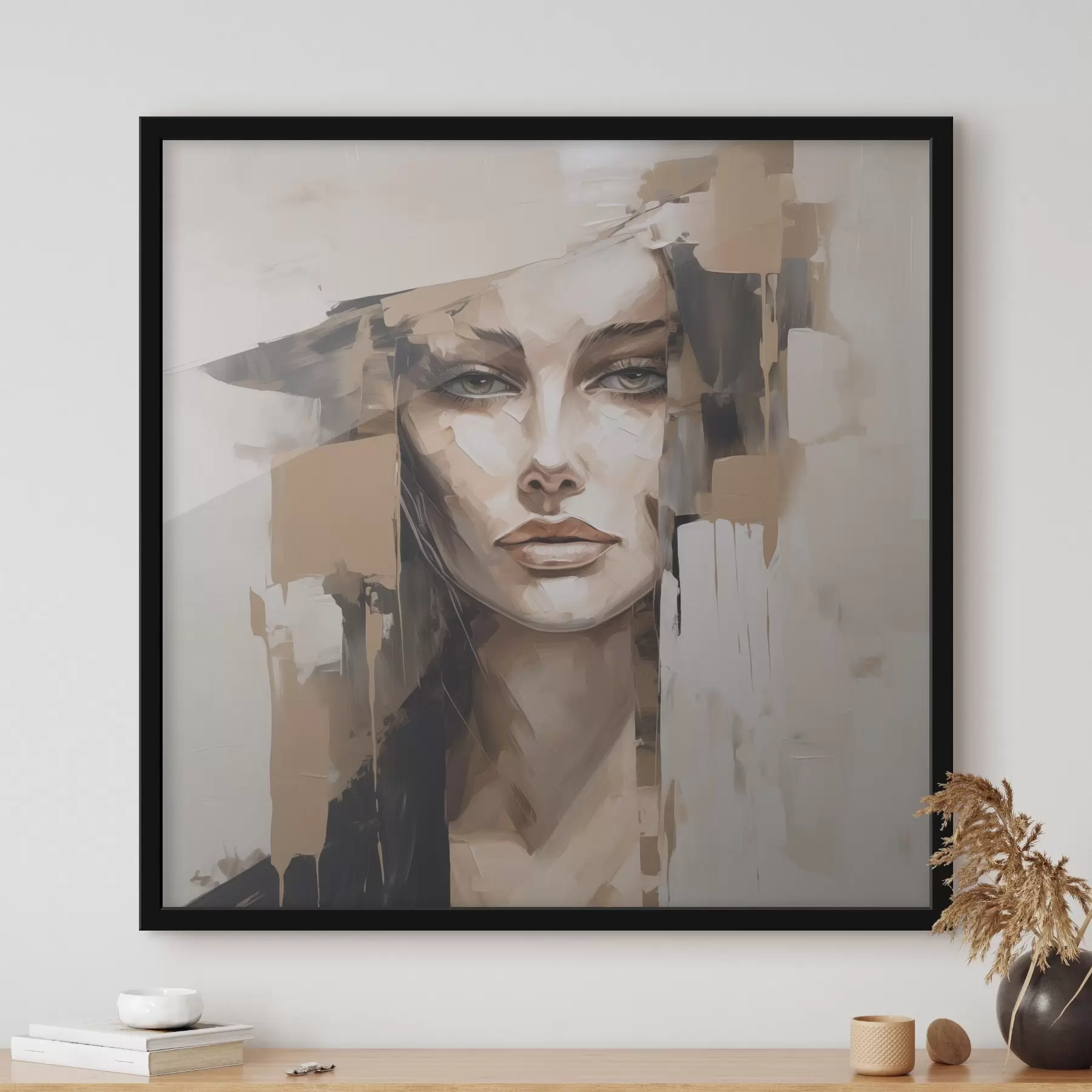 Fototapeta Abstrakcyjny portret f48051