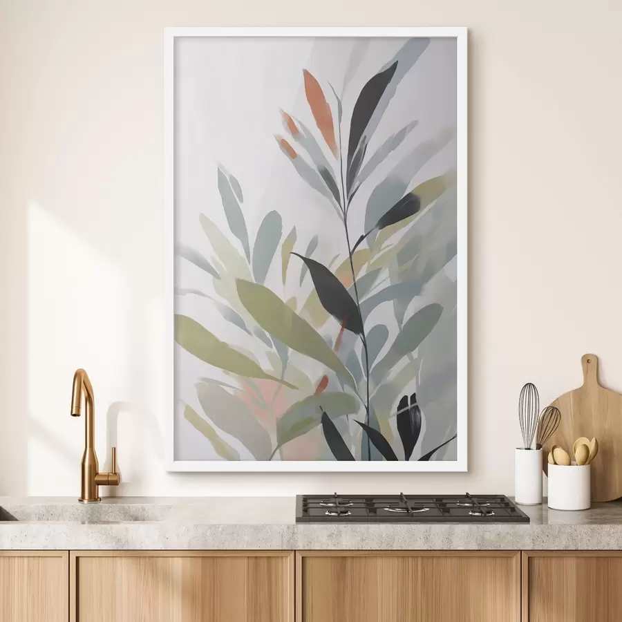 Fototapeta Imitacja roślinności w malarstwie f48059