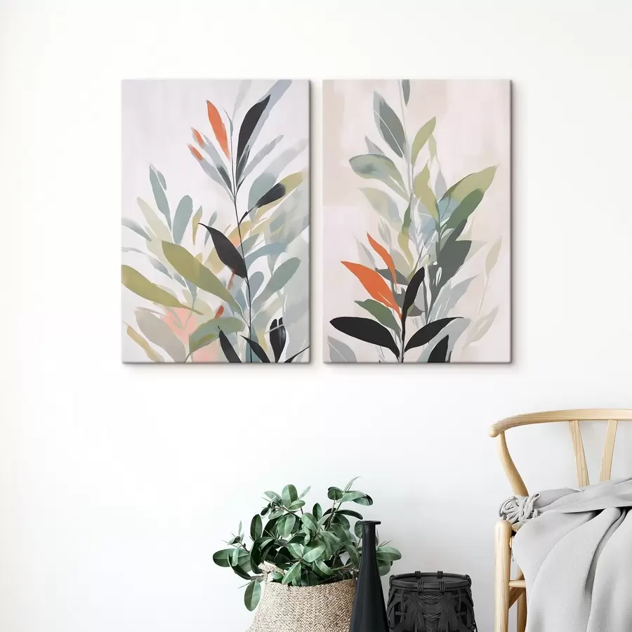 Fototapeta Imitacja roślinności w malarstwie m30077