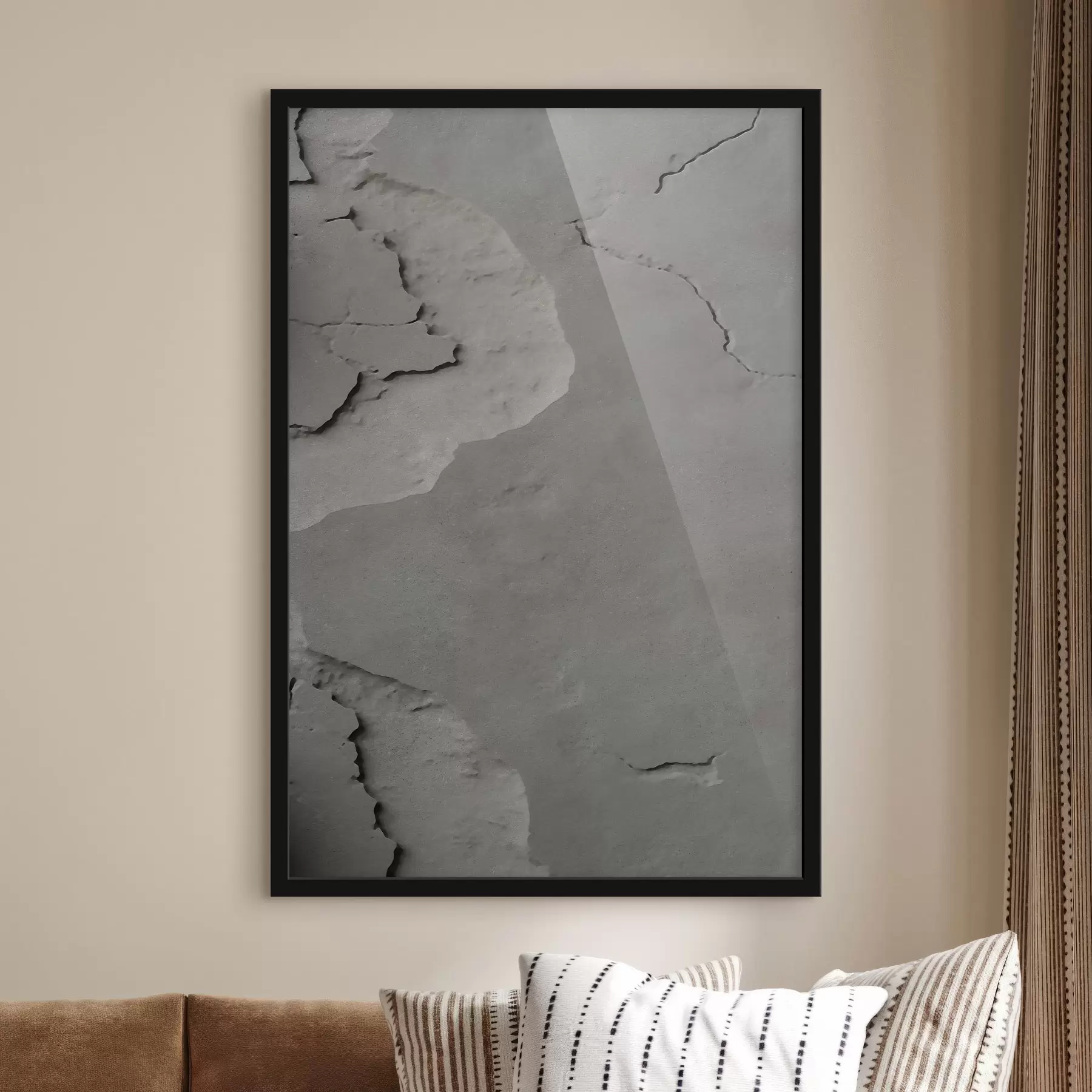 Fototapeta Szary beton, imitacja f48106