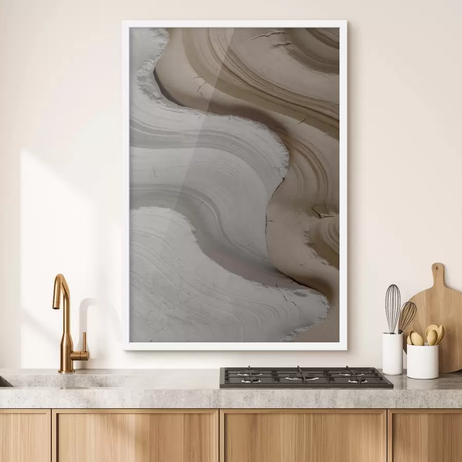 Fototapeta Jasna i beżowa listwa przypodłogowa f48107