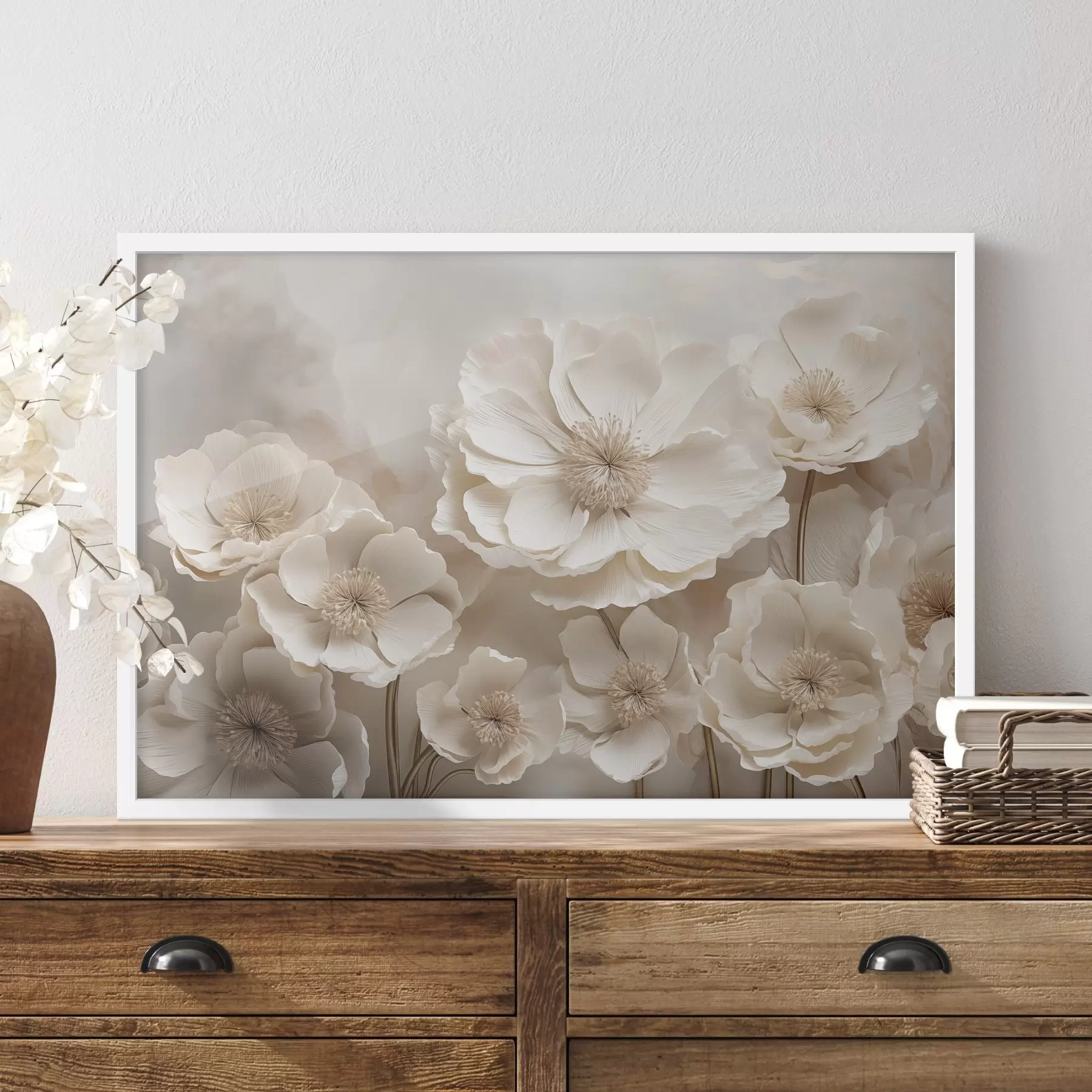 Fototapeta Duże kwiaty f48111