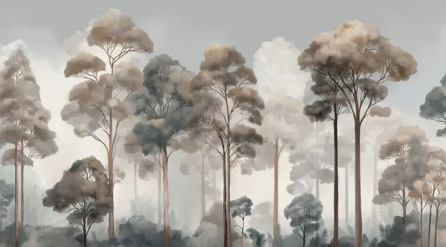 Fototapeta Las liściasty w05195