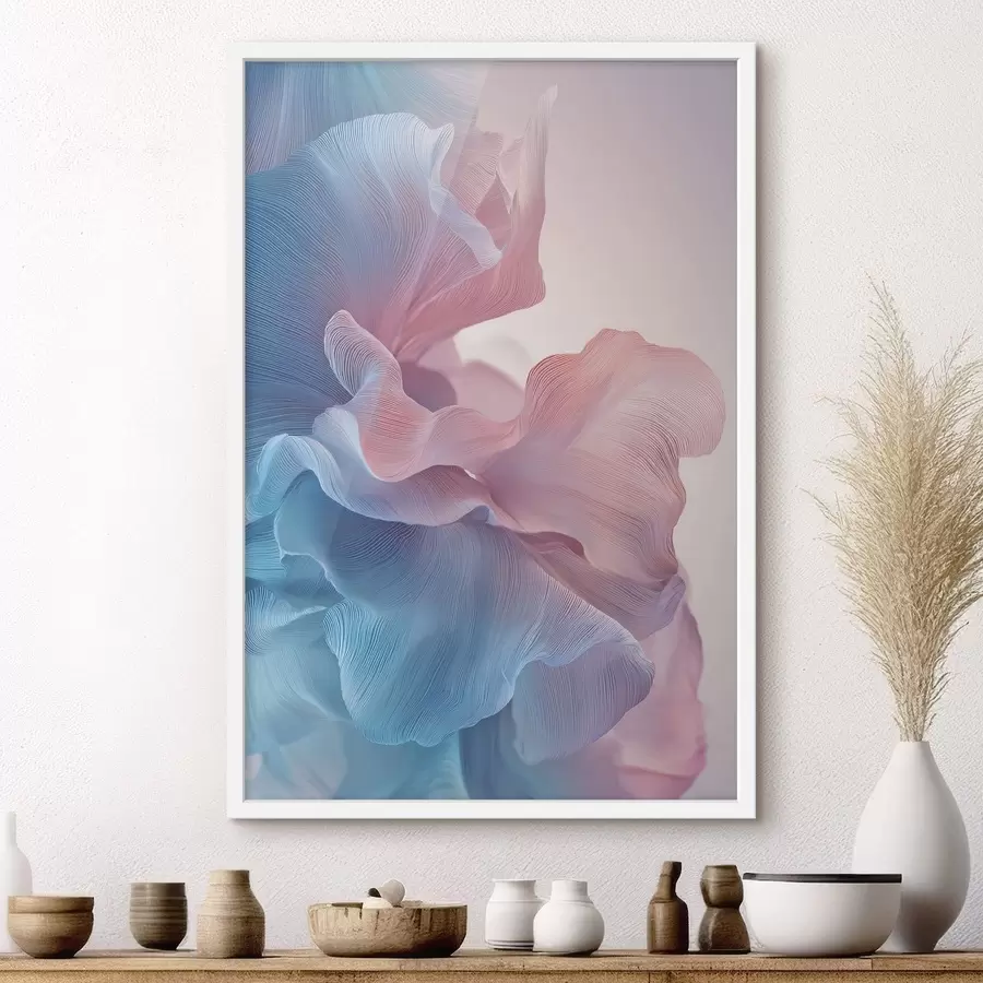 Fototapeta abstrakcyjne fale z efektem objętościowym f47945