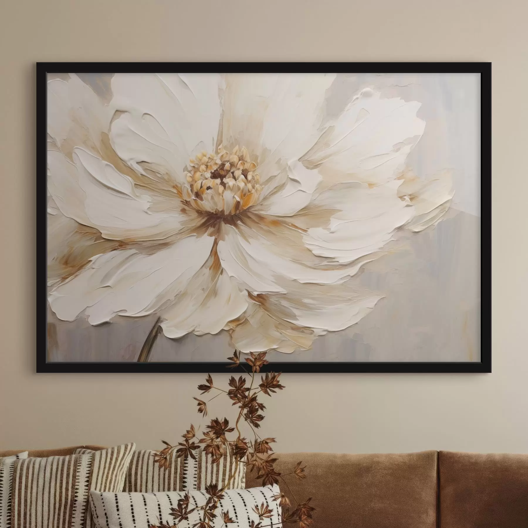 Fototapeta Zbliżenie na kwiat o delikatnej fakturze f48092